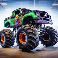 Скачать взлом Monster truck: Extreme racing [МОД Бесконечные деньги] на Андроид