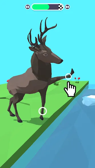 Move Animals (Мув Энималс)  [МОД Бесконечные монеты] Screenshot 2