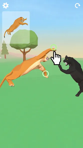 Move Animals (Мув Энималс)  [МОД Бесконечные монеты] Screenshot 4