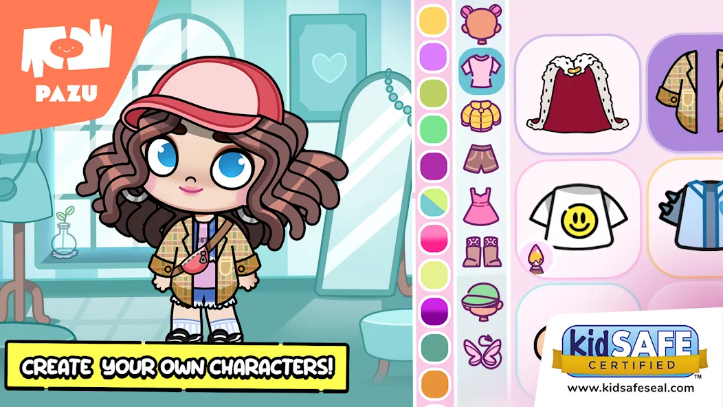 Avatar Maker Dress up for kids  [МОД Много монет] Screenshot 1