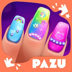 Скачать взлом Girls Nail Salon - Kids Games [МОД Много монет] на Андроид