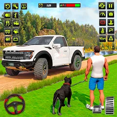 Скачать взлом Offroad 4x4 Jeep Driving Game [МОД Mega Pack] на Андроид