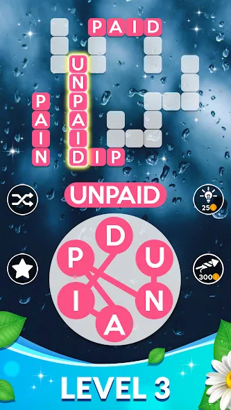 Wordscapes (Вордскейпс)  [МОД Unlocked] Screenshot 3