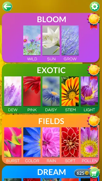 Wordscapes In Bloom (Вордскейпс Ин Блум)  [МОД Unlimited Money] Screenshot 3