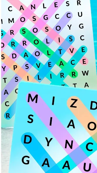 Wordscapes Search (Вордскейпс Серч)  [МОД Unlocked] Screenshot 1