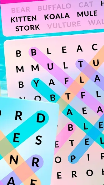 Wordscapes Search (Вордскейпс Серч)  [МОД Unlocked] Screenshot 2