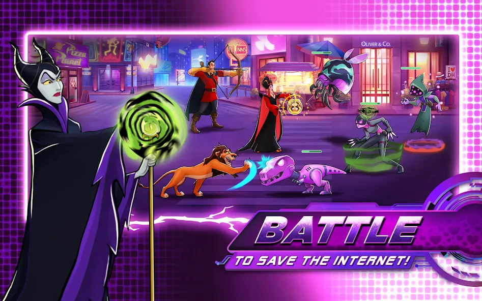 Disney Heroes: Battle Mode (Дисней Хироус)  [МОД Меню] Screenshot 1