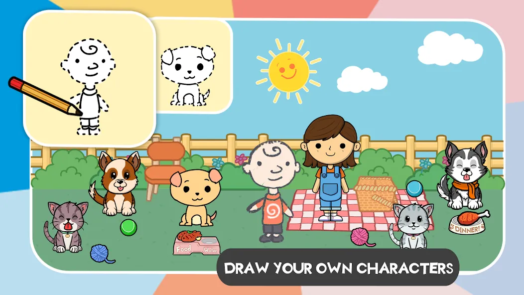 Lila's World:Create Play Learn  [МОД Бесконечные деньги] Screenshot 4