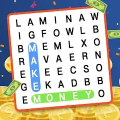 Скачать взлом Make Money: Word Search (Мейк Мани) [МОД Unlimited Money] на Андроид