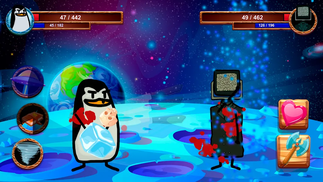 Cartoon Battle  [МОД Бесконечные монеты] Screenshot 3