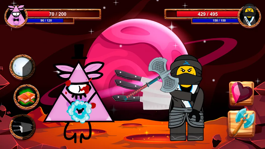 Cartoon Battle  [МОД Бесконечные монеты] Screenshot 4