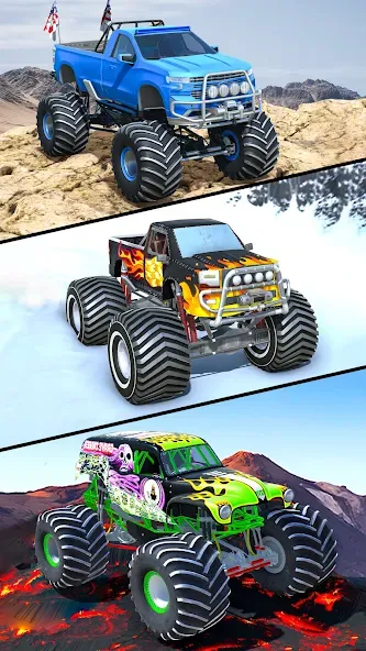 Rock Crawling: Racing Games 3D (Роккраулинг)  [МОД Mega Pack] Screenshot 3