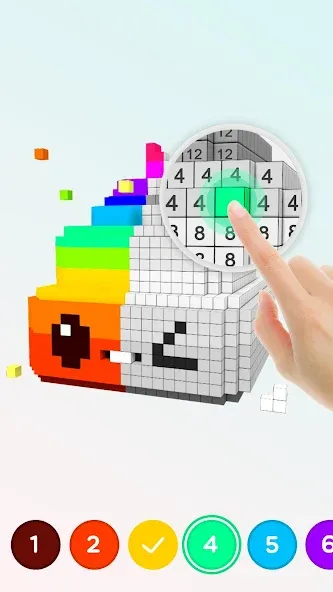 Pixel.ly 3D  [МОД Все открыто] Screenshot 2