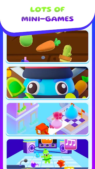 My Talking Slimy: Cat Friends (Май Токинг Слайми)  [МОД Menu] Screenshot 4