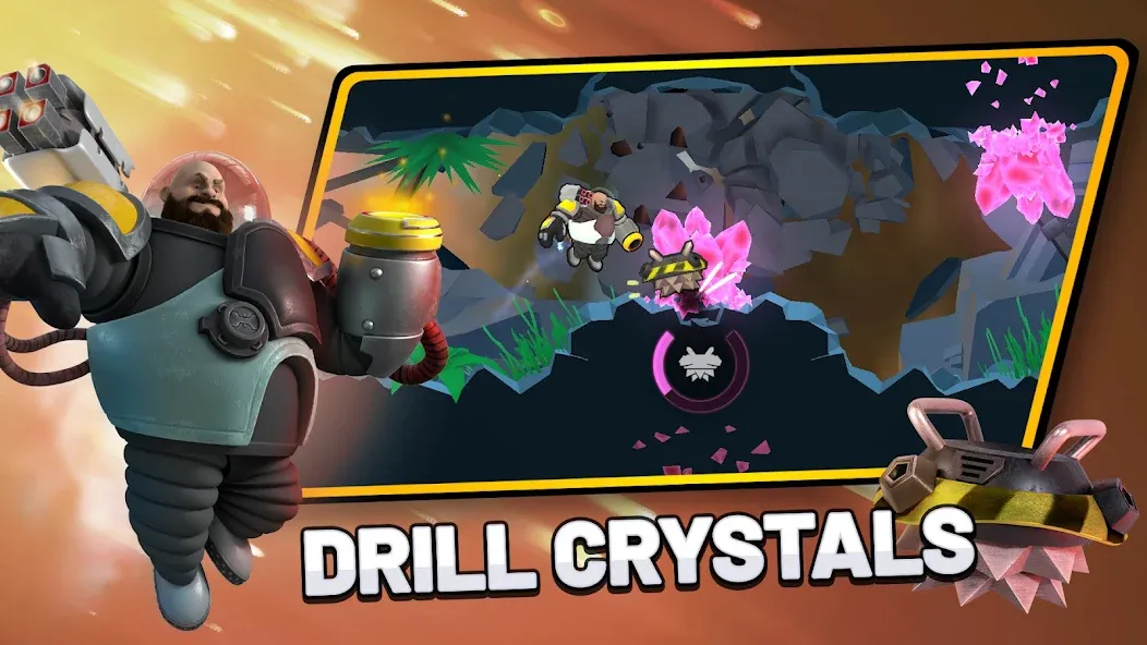 Drill Wars (Дрилл Ворс)  [МОД Бесконечные монеты] Screenshot 2