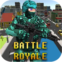 Скачать взлом Pixel Combat: Battle Royale (Пиксельный бой)  [МОД Unlimited Money] на Андроид