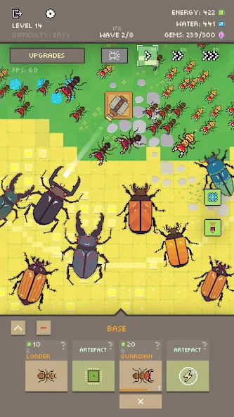 Ants vs Robots  [МОД Много монет] Screenshot 1