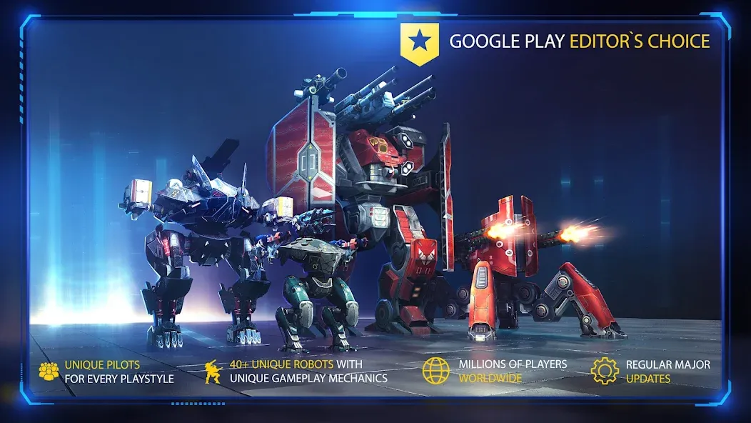 War Robots Multiplayer Battles  [МОД Menu] Screenshot 5