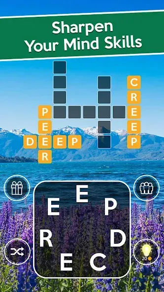 Word Cross: Crossy Word Search (Уорд Кросс)  [МОД Menu] Screenshot 2