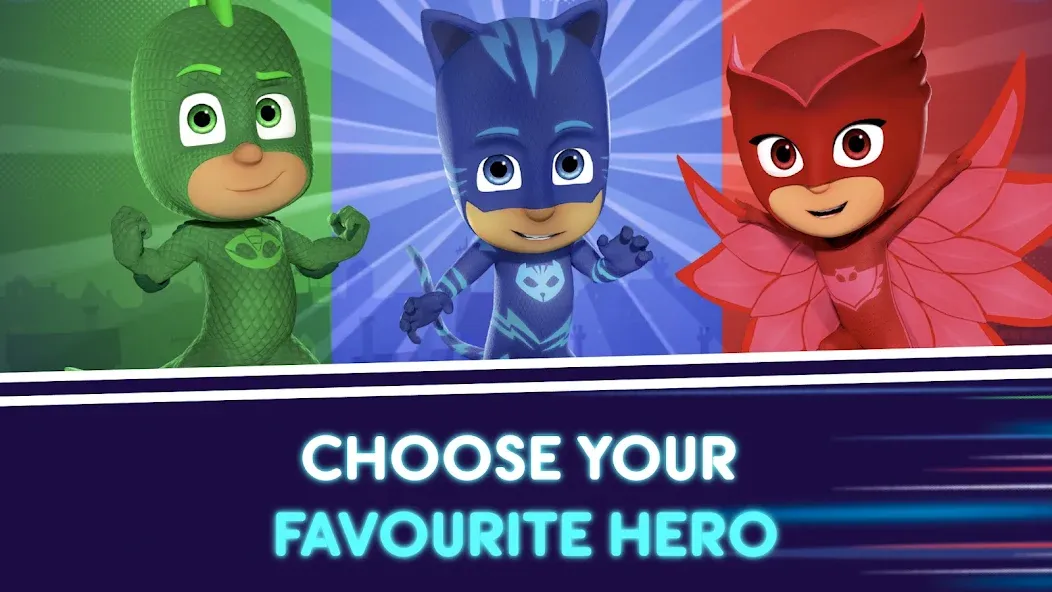 PJ Masks™: Moonlight Heroes  [МОД Все открыто] Screenshot 3