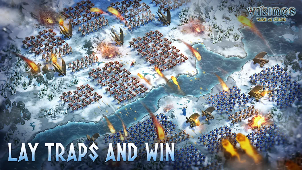 Vikings: War of Clans (Викинги)  [МОД Бесконечные монеты] Screenshot 5