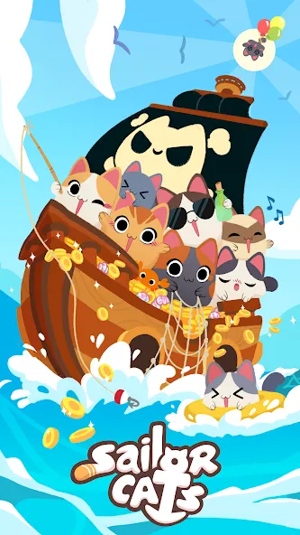 Sailor Cats (эйлор Кэтс)  [МОД Menu] Screenshot 2