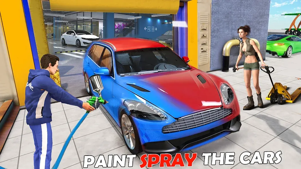Car Dealership Car Saler (Драйвинг Скул Сити Кар Геймс)  [МОД Unlimited Money] Screenshot 5