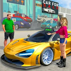 Скачать взлом Car Dealership Car Saler (Драйвинг Скул Сити Кар Геймс)  [МОД Unlimited Money] на Андроид