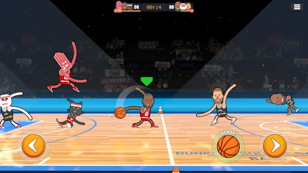 Dunkers 2 (Данкерс 2)  [МОД Unlocked] Screenshot 2