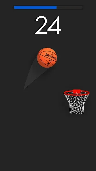 Dunk Stroke-3D Basketball (Дунк Строк)  [МОД Много монет] Screenshot 1