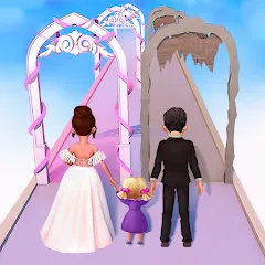 Скачать взлом Family Town: Match-3 Makeover (Фэмили Таун) [МОД Unlocked] на Андроид