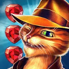 Скачать взлом Indy Cat for VK  [МОД Много денег] на Андроид