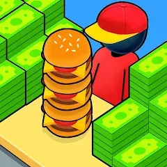 Скачать взлом My Burger Shop: Burger Games (Май Бургер Шоп Игры) [МОД Много монет] на Андроид