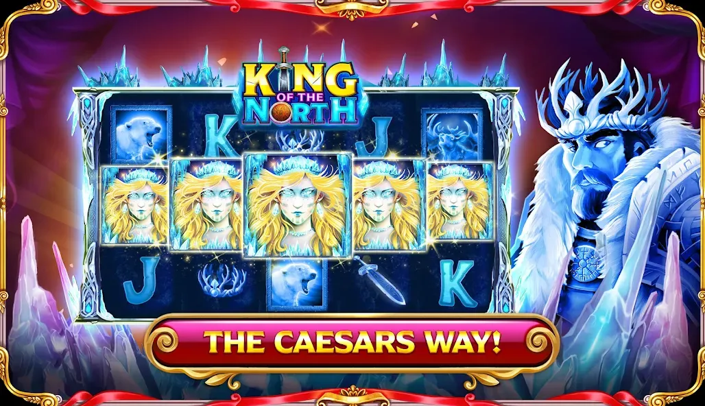 Caesars Slots: Casino Games (Сизарс Слотс)  [МОД Unlocked] Screenshot 3