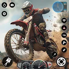 Скачать взлом Motocross MX Dirt Bike Games  [МОД Бесконечные монеты] на Андроид