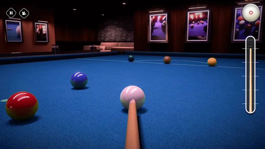 Billiards 8 Ball Pool Offline  [МОД Бесконечные деньги] Screenshot 3