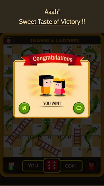 Snakes & Ladders: Online Dice!  [МОД Unlocked] Screenshot 5