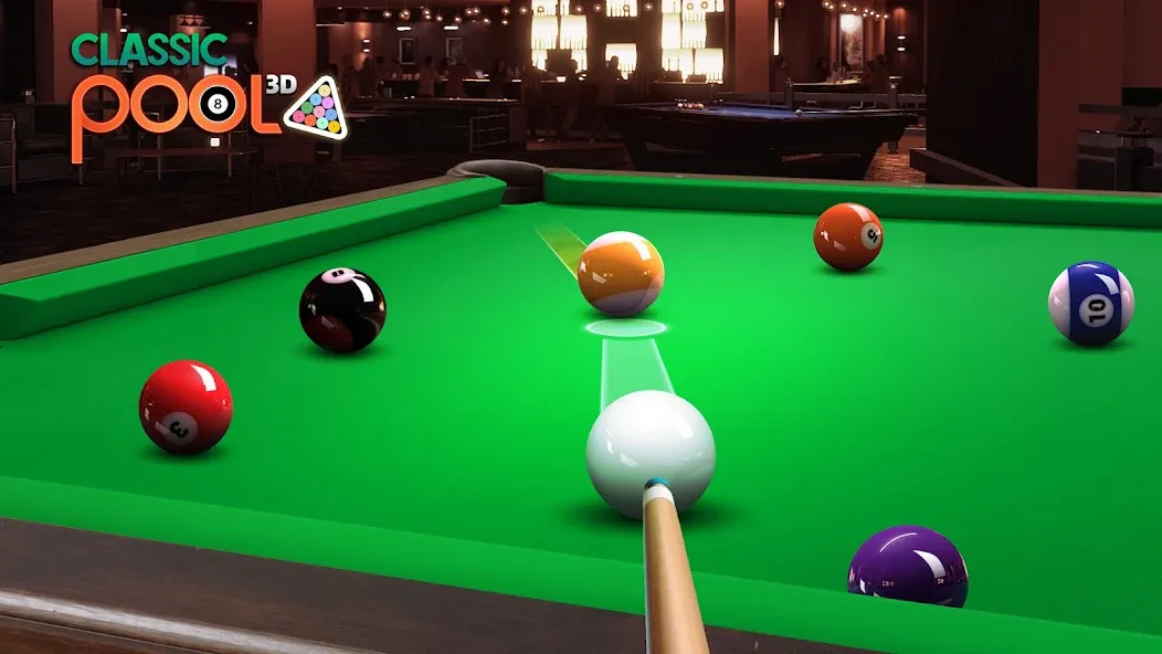 Classic Pool 3D: 8 Ball  [МОД Много монет] Screenshot 2