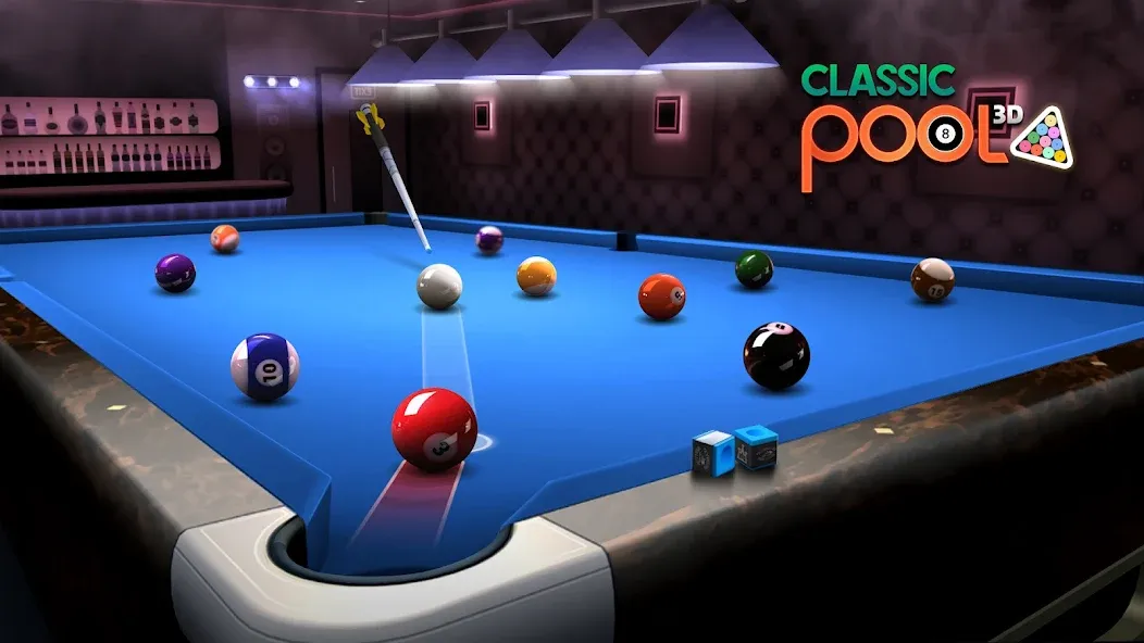 Classic Pool 3D: 8 Ball  [МОД Много монет] Screenshot 4