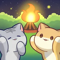 Скачать взлом Cat Forest - Healing Camp [МОД Много монет] на Андроид