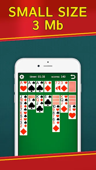 Classic Solitaire Klondike  [МОД Menu] Screenshot 2