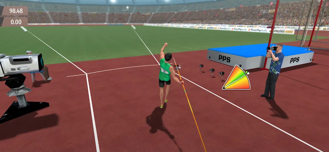 Athletics Mania: Track & Field (Атлетика Мания)  [МОД Много монет] Screenshot 1