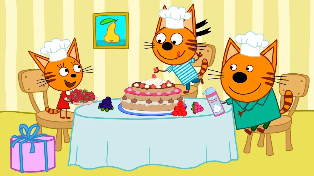 Kid-E-Cats: Kids birthday  [МОД Бесконечные монеты] Screenshot 2