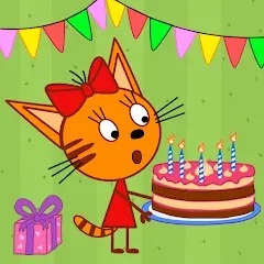 Скачать взлом Kid-E-Cats: Kids birthday [МОД Бесконечные монеты] на Андроид