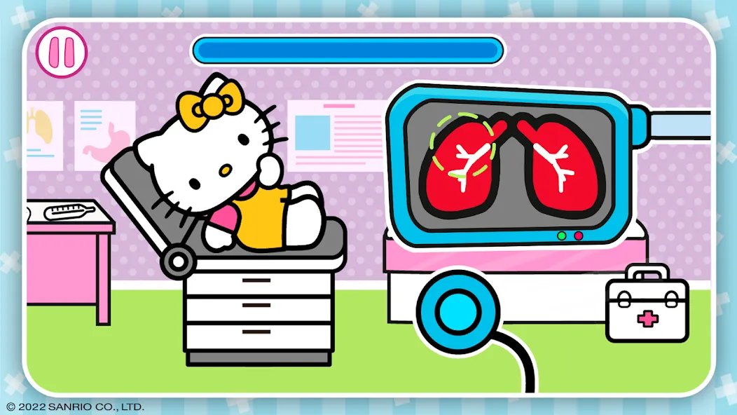 Hello Kitty: Kids Hospital (Хелло Китти)  [МОД Unlocked] Screenshot 3