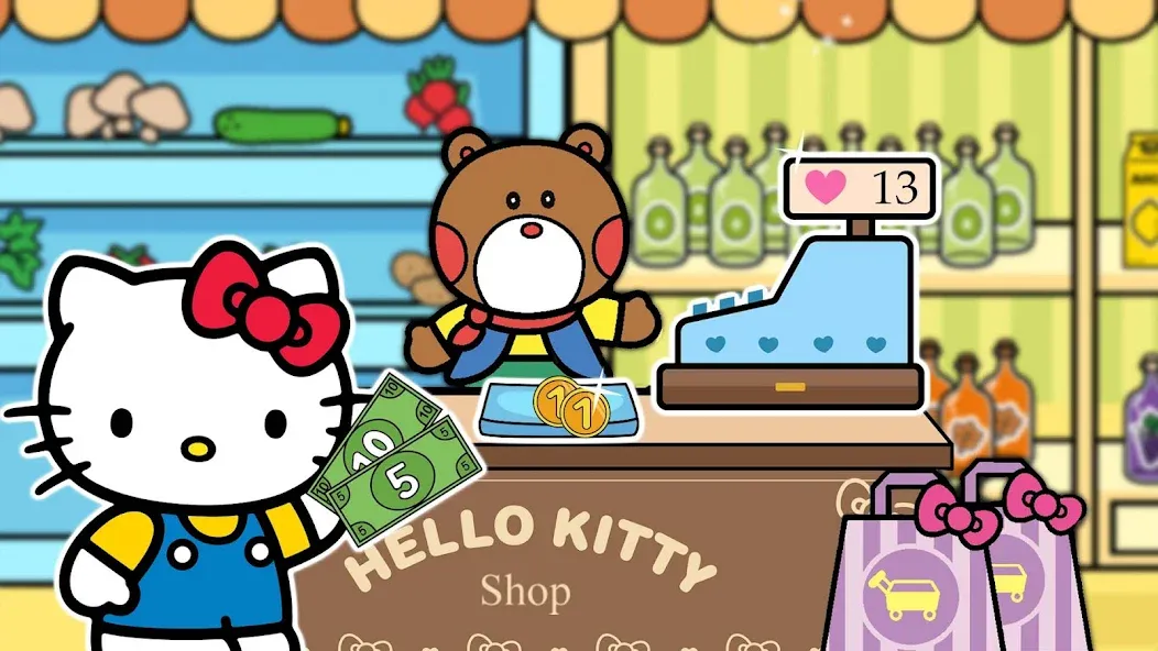 Hello Kitty: Kids Supermarket (Хеллоу Китти)  [МОД Все открыто] Screenshot 3