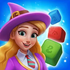 Скачать взлом Magic Blast: Mystery Puzzle (Маджик Бласт)  [МОД Unlocked] на Андроид