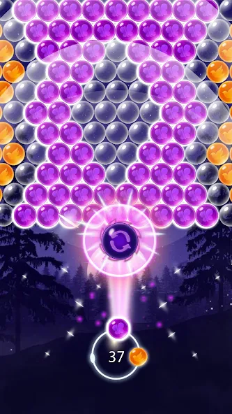 Bubble Shooter Magic Forest (Бабл шутер Магик Форест)  [МОД Бесконечные монеты] Screenshot 3