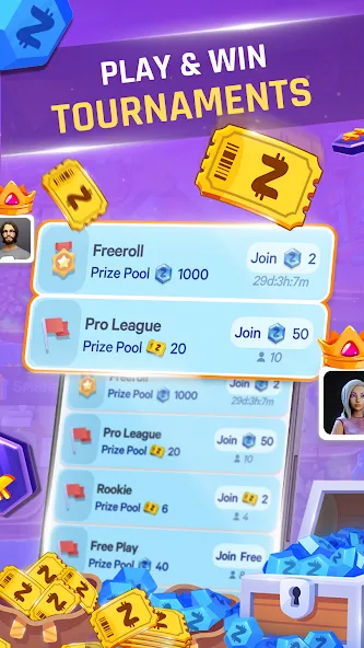 PlayZap - Games, PvP & Rewards (ПлейЗап)  [МОД Unlimited Money] Screenshot 2