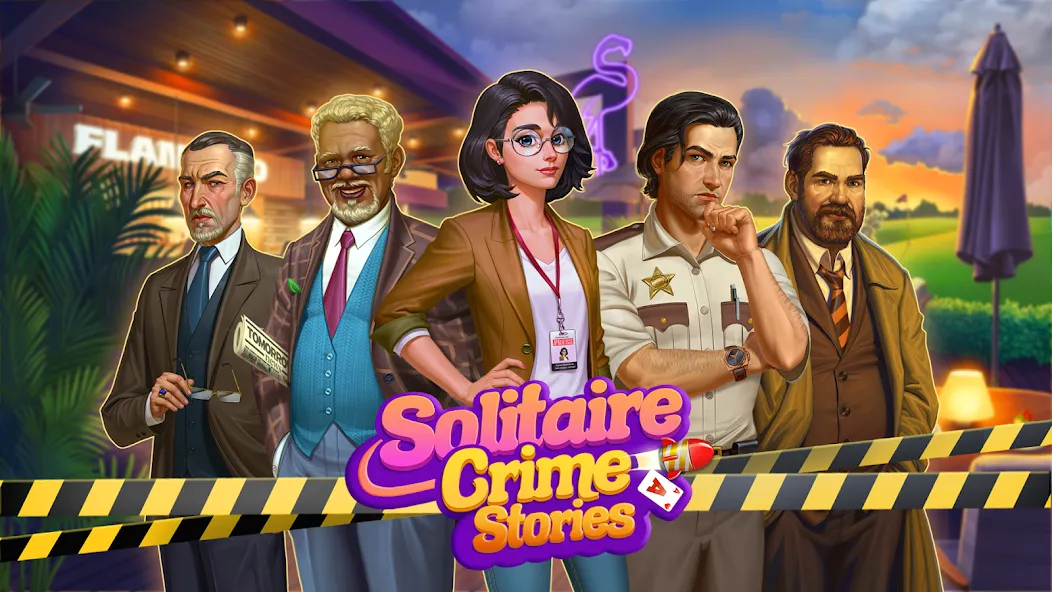 Solitaire Crime Stories  [МОД Меню] Screenshot 5